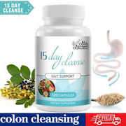 Milamiamor 15 Day Cleanse - Gut & Colon Support Detox -Senna Leaf ,Psyllium Husk
