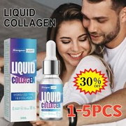1/2/3/4/5pcs Mens Liquid Collagen Testosterone Supplement Drops 30ml `-`