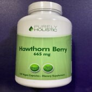 Hawthorn Berry Capsules 665mg, 150 Capsules 5 Month Supply, High Strength 4:1