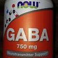 NOW Supplements, GABA (Gamma-Aminobutyric Acid) 750, mg, 200 Veg Capsules