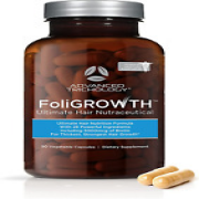 Advanced Trichology FoliGROWTH Hair Growth Supplement for Thicker Fuller Hair
