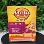 Metamucil MultiHealth Fiber Orange Flavor Singles Powder - 30 Packets