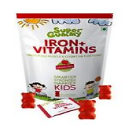 Super Gummy Iron & Vitamins Gummies to Build Muscle, Improve Cognitive Function