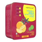 Vitamin C Tablets with Amla Extract 1000 mg and Zinc by Vitamins & Me - Immunity