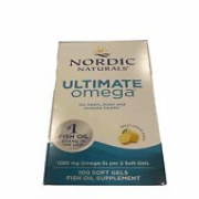 Nordic Naturals Ultimate Omega Softgels 1280 mg. #1 Fish Oil Brand in USA 100 Ct