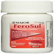 Ferrous Sulfate Iron Supplement Prevents Low Blood Levels of Iron (300 Tabs)