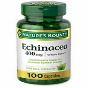 Herbal Immune Support Echinacea Supplement (100 Caps)