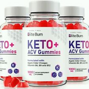 (3 Pack) Elite Burn Keto + ACV Weight Loss Gummies to Burn Fat for Energy