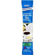 Thick & Easy Decaffeinated Beverage Thickener 0.18 oz. Tea Flavor Powder