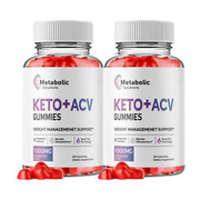 2-Pack Metabolic Solutions Keto ACV Gummies For Weight Loss - 120 Gummies