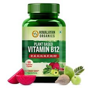 Himalayan Organics Plant Based Vitamin B12 For   For Digestion And Nerve Health