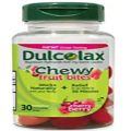 * Dulcolax Chewy Fruit Bites Saline Laxative Cherry Berry 30ct #5706
