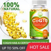 300mg COQ 10 Coenzyme Q-10 Heart Health Support, Increase Energy & Stamina 120PC