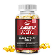 L-Carnitine High Potency 1500mg 120 Capsules Fat Burn Antioxidant 2 Month Supply