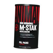 - Non-Hormonal Hard Gainers Muscle Building Stack with Energy Complex - M-Stak