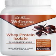 Life Extension Wellness Code Whey Protein Isolate Chocolate 437 g (15.40 oz)