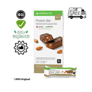Protein Bar Deluxe: Vanilla Almond 14 Bars per Box (490g)