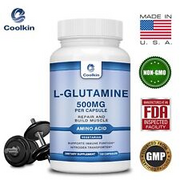 L-Glutamine 500mg - Gut & Muscle Health, Exercise Recovery,Strength & Endurance