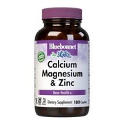 Bluebonnet Calcium Magnesium Plus Zinc 180 Caplet