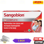 1 X Sangobion Replenishes Iron Stores & Hemoglobin Level For Anemia 100's - DHL
