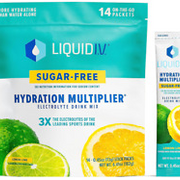 Liquid I.V.® Hydration Multiplier®: Sugar-Free Lemon Lime - 1 Pack (14 Servings)