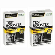 2 Packs of   Nature's Science Test Booster Dietary Supplements, 12-ct. Packs
