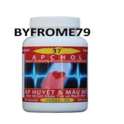 Herbal Fx #17 APCHOL - TOAN CHAN AP HUYET & MAU MO - 100 Capsules - 450 mg