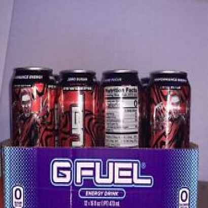 Pewdiepie Gfuel Gaming Energy Drink Can Limited Edition 12pk
