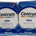 Centrum Silver Multivitamins for Men over 50, Multimineral Supplement 2 Pack NEW