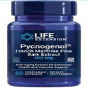 Life Extension Pycnogenol, French Maritime Pine Bark Extract 100 Mg 60 Capsules