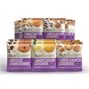 Nutrisystem Cookie Bites Variety Pack, Shelf-Stable, Support Weight Loss,12 Pack