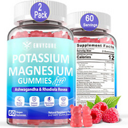 Potassium Magnesium Supplement Gummies Sugar Free - Potassium Citrate + 8 Forms