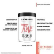 BlackMarket Labs TONE 30 Servings - Pre-Workout Powder for Women - PICK FLAVOR