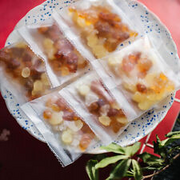 桃胶+雪燕+皂角米 Peach Resin Peach Gum Snow bird nest Health Snack Food TaoJiao 150g