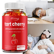 Tart Cherry Gummies 3000mg- Advanced Uric Acid Cleanse for Im - with Celery Seed