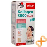 DOPPELHERZ AKTIV Kollagen 3000 Liquid Solution 14 Units Skin Supplement