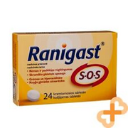 RANIGAST S-O-S 24 Chewable Tablets Heartburn and Increased Acidity Supplement