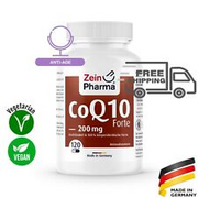 Coenzyme Q10 200mg (120 Capsules) Anti-Aging & Beauty Q10 ZEINPHARMA
