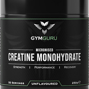 Creatine Monohydrate Powder Unflavoured | 250G | Micronized Creatine Powder | 5G