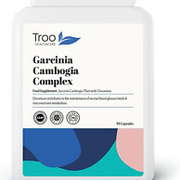 Garcinia Cambogia Complex Supplement - 90 Capsules | UK Manufactured