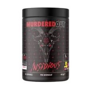 MURDERED OUT INSIDIOUS PRE-WORKOUT 463G 50 SERVINGS SOUR SCUMMY BEAR