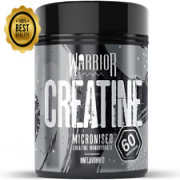 Warrior Creatine Monohydrate Powder – 300g – 60 x 5g Servings | UK