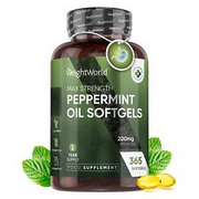 High Strength Peppermint Oil Softgels 200mg Easy Digestion and Fast Absorption