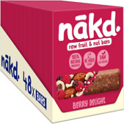 Nakd Berry Delight Natural Fruit & Nut Bars - Vegan - Healthy Snack - Gluten Fre