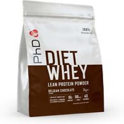 PhD Nutrition Diet Whey Protein Powder | For Fat Loss | BELGIAN CHOCOLATE - 1kg