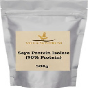 SOYA Protein Isolate (90% Protein) 500G Unflavoured, Vegan Protein Shake by Vill