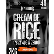 Warrior Cream of Rice - Carbohydrate Source - Cinnamon Swirl - 2KG