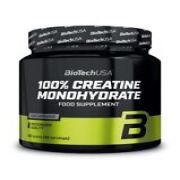 BioTechUSA 100% Creatine Monohydrate, Unflavoured 3 Sizes | Size Strength Power