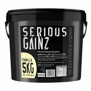 The Bulk Protein Company B142-C Serious Gainz 5kg VANILLA Protein Powder Free Sh