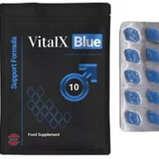 50 x 100mg - VitalX  Blue For Men - Support Formula